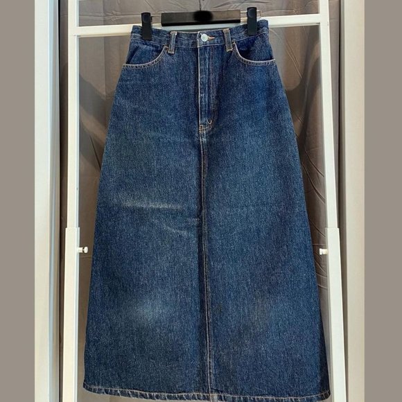 Second Hand Women's Demi Midi A-Line Skirt M (Length 33")